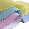 Continuous white yellow blue pink computer form printing NCR paper carbonless form paper