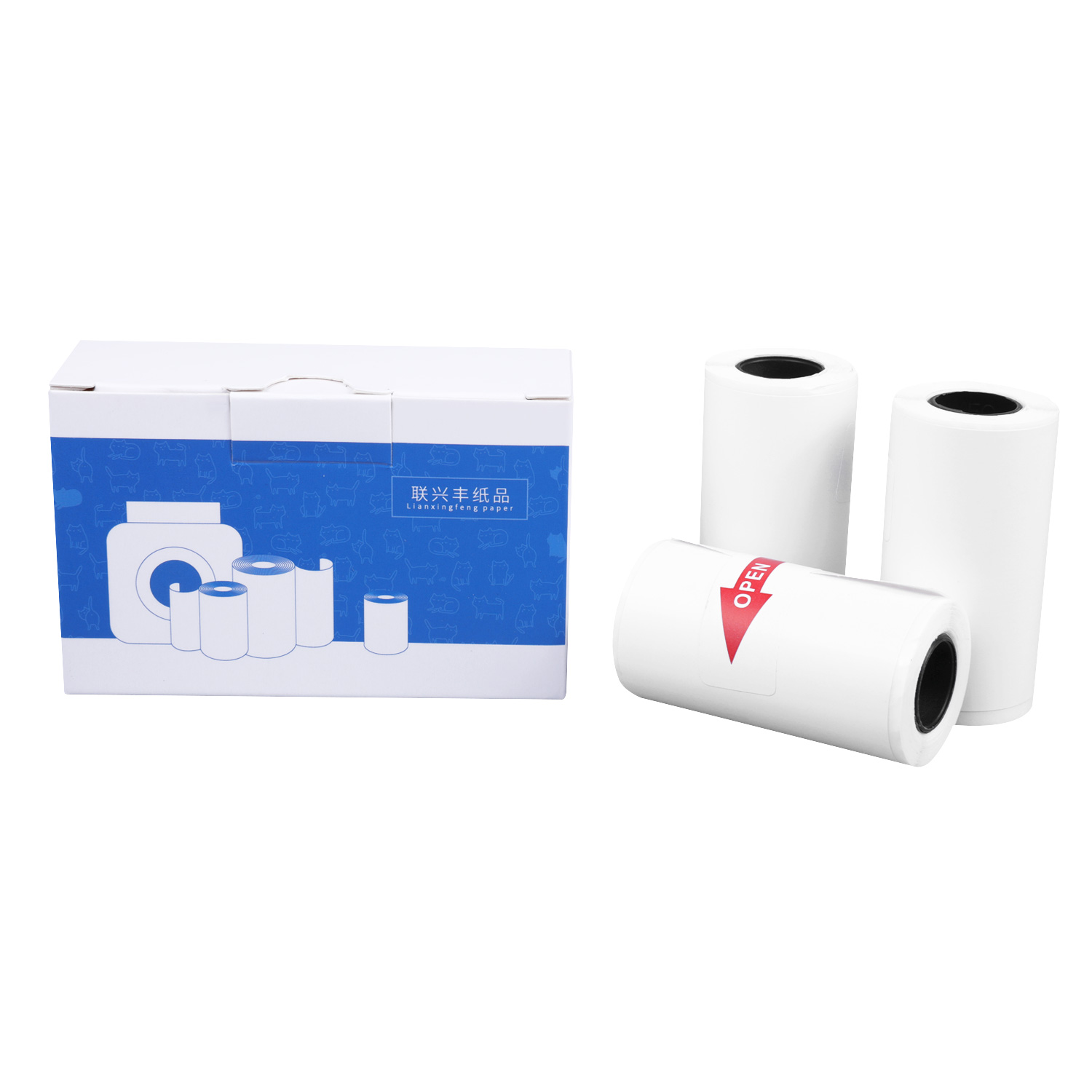 Wholesale Price 60g 65g 70g 57*40mm 80*80mm thermal paper Thermal receipt rolls pos rolls